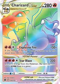 Charizard VSTAR (Secret) (174) - SWSH09: Brilliant Stars (SWSH09)