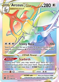 Arceus VSTAR (Secret) (176) (176) - SWSH09: Brilliant Stars (SWSH09)