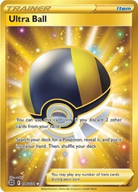 Ultra Ball (Secret) (186) - SWSH09: Brilliant Stars (SWSH09)