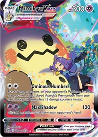 Mimikyu VMAX (TG17) - SWSH09: Brilliant Stars Trainer Gallery (SWSH09:TG)