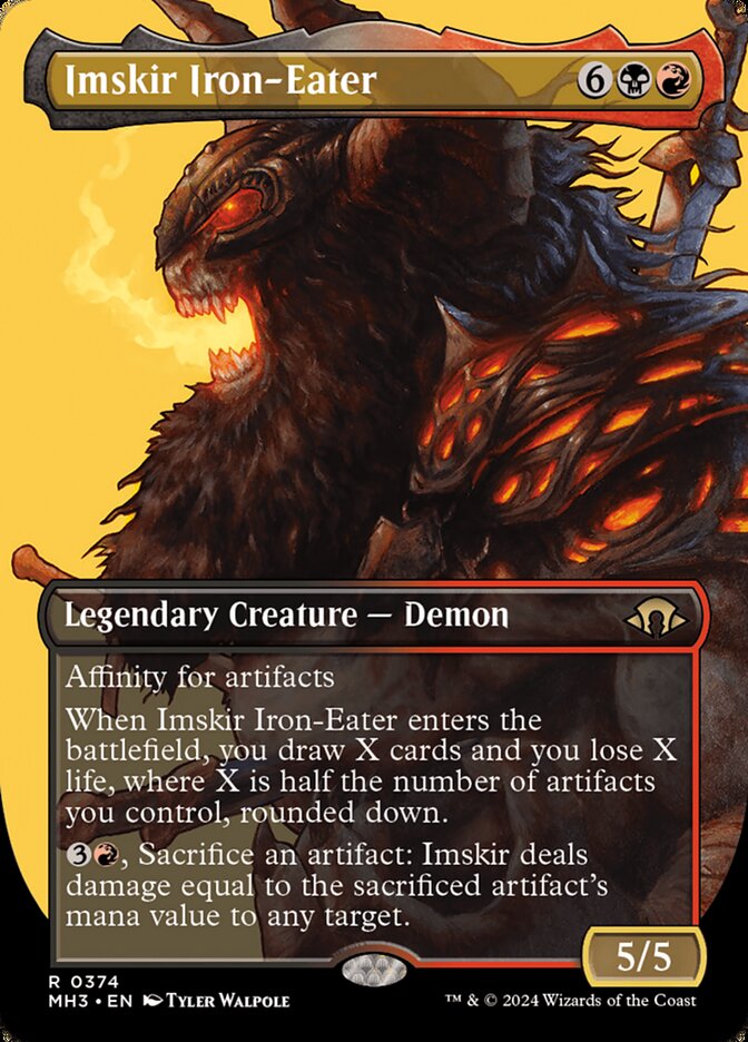 Imskir Iron-Eater - [Foil, Borderless] Modern Horizons 3 (MH3)
