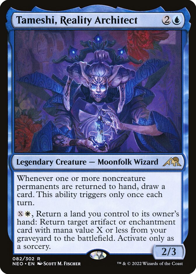 Tameshi, Reality Architect (82) - Kamigawa: Neon Dynasty (NEO)