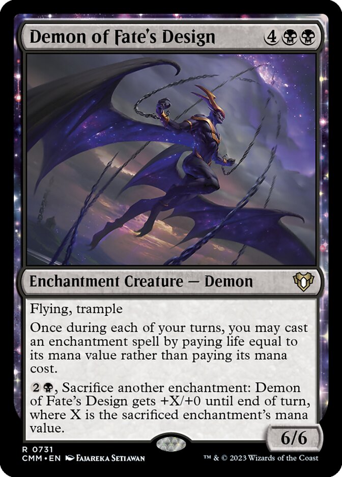 Demon of Fate's Design (731) - Commander Masters (CMM)