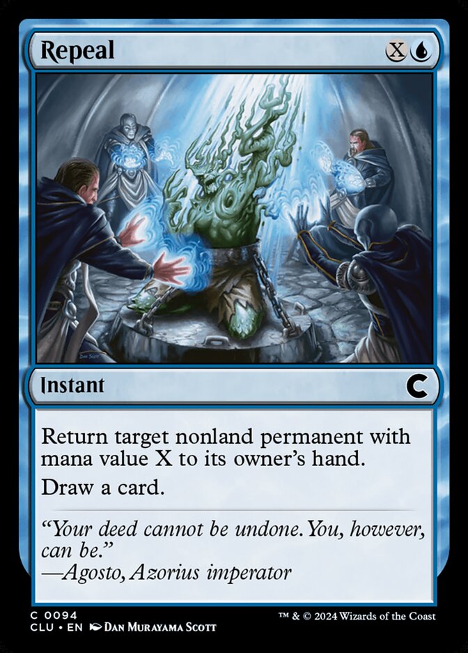 Repeal (94) - Ravnica: Clue Edition (CLU)