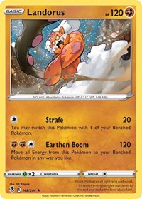 Landorus - 148/264 (Cosmos Holo) (148) - Blister Exclusives (BLE)