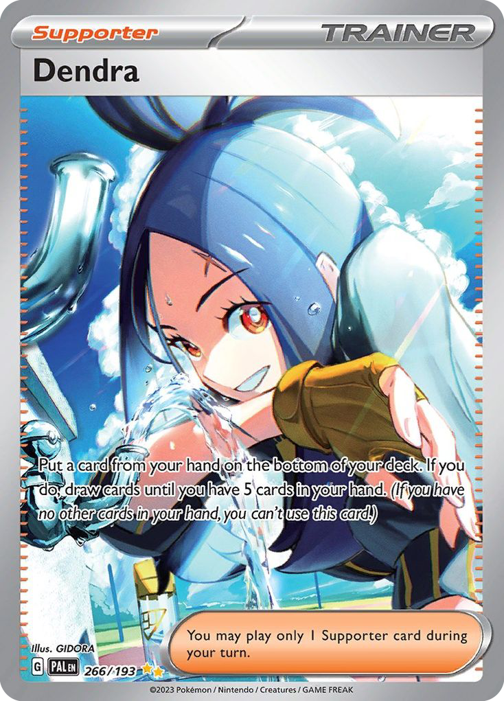 Dendra (266/193) - [Special Illustration Rare] Paldea Evolved (PAL)