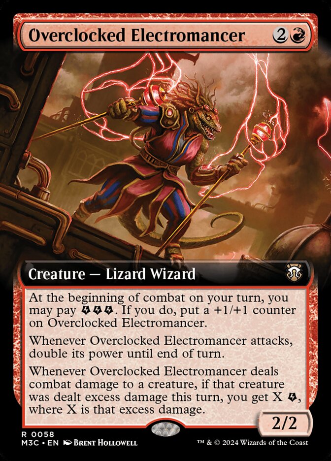 Overclocked Electromancer (58) - Modern Horizons 3 Commander (M3C)