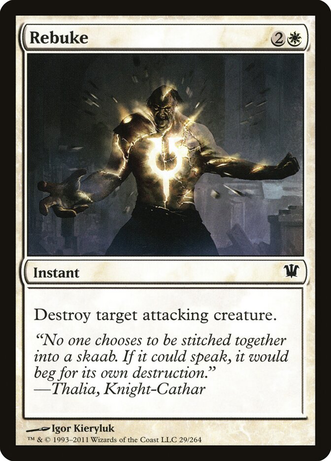 Rebuke (29) - Innistrad (ISD)
