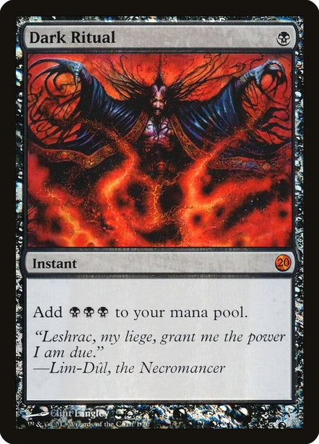 Dark Ritual (1) - From the Vault: Twenty (V13)