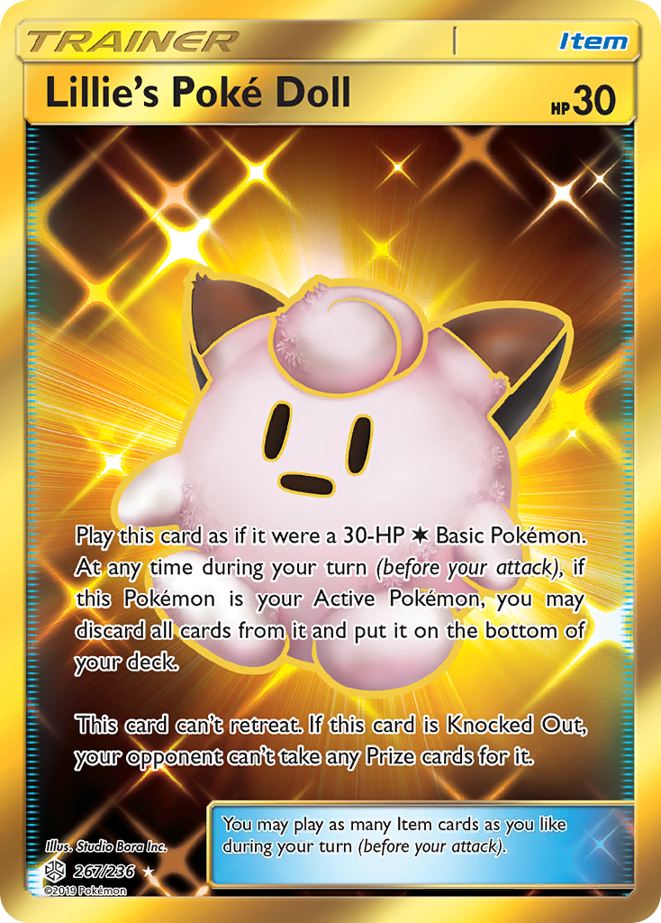 Lillie's Poke Doll (267/236) - [Secret Rare] Cosmic Eclipse (CEC)
