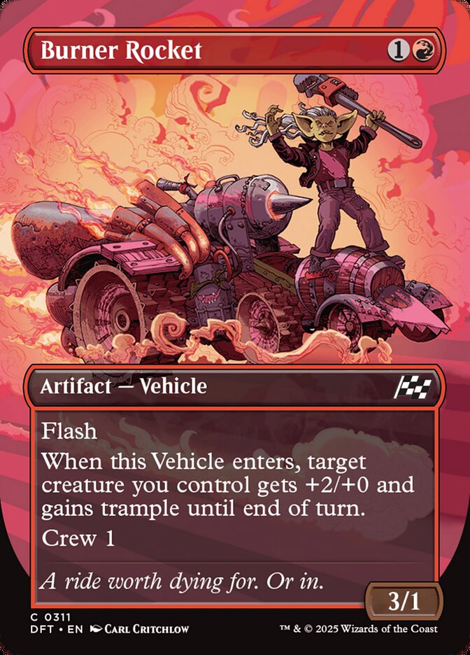 Burner Rocket - [Borderless] Aetherdrift (DFT)