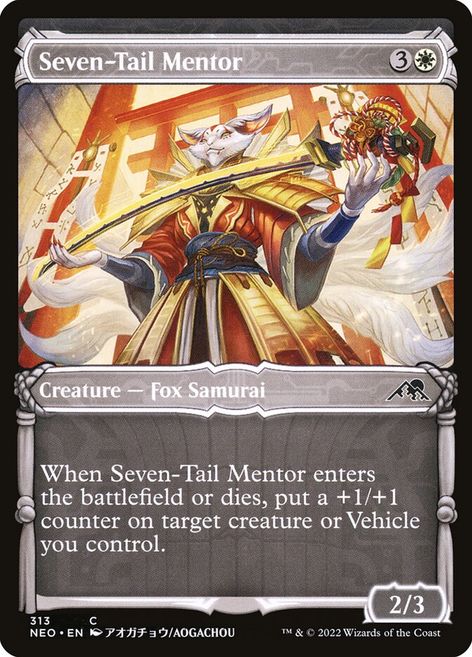 Seven-Tail Mentor (313) - Kamigawa: Neon Dynasty (NEO)