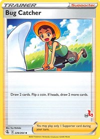 Bug Catcher - 226/264 (#34 Cinderace Stamped) (226) - Battle Academy 2022 (BA22)