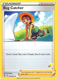 Bug Catcher - 226/264 (#46 Pikachu Stamped) (226) - Battle Academy 2022 (BA22)