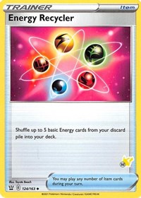 Energy Recycler - 124/163 (#32 Pikachu Stamped) (124) - Battle Academy 2022 (BA22)