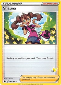 Shauna - 240/264 (#24 Pikachu Stamped) (240) - Battle Academy 2022 (BA22)