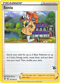 Sonia - 167/192 (Eevee Stamped) (167) - Battle Academy 2022 (BA22)