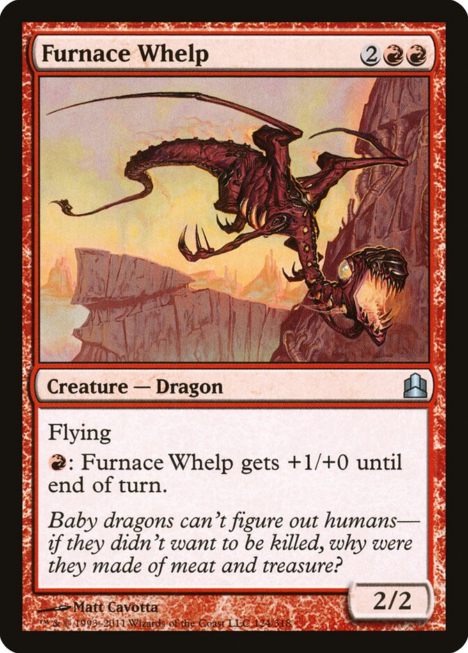 Furnace Whelp (124) - Commander 2011 (CMD)