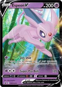 Espeon V - (SWSH201) - SWSH: Sword & Shield Promo Cards (SWSD)