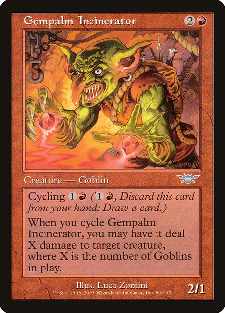 Gempalm Incinerator (94) - Legions (LGN)