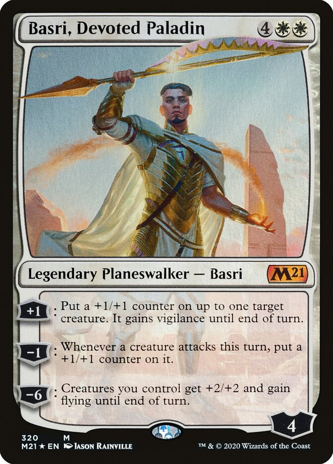 Basri, Devoted Paladin (320) - Core Set 2021 (M21)