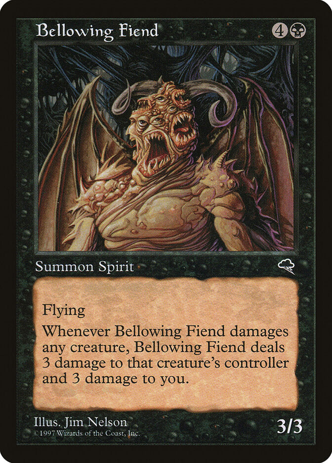 Bellowing Fiend (108) - Tempest (TMP)