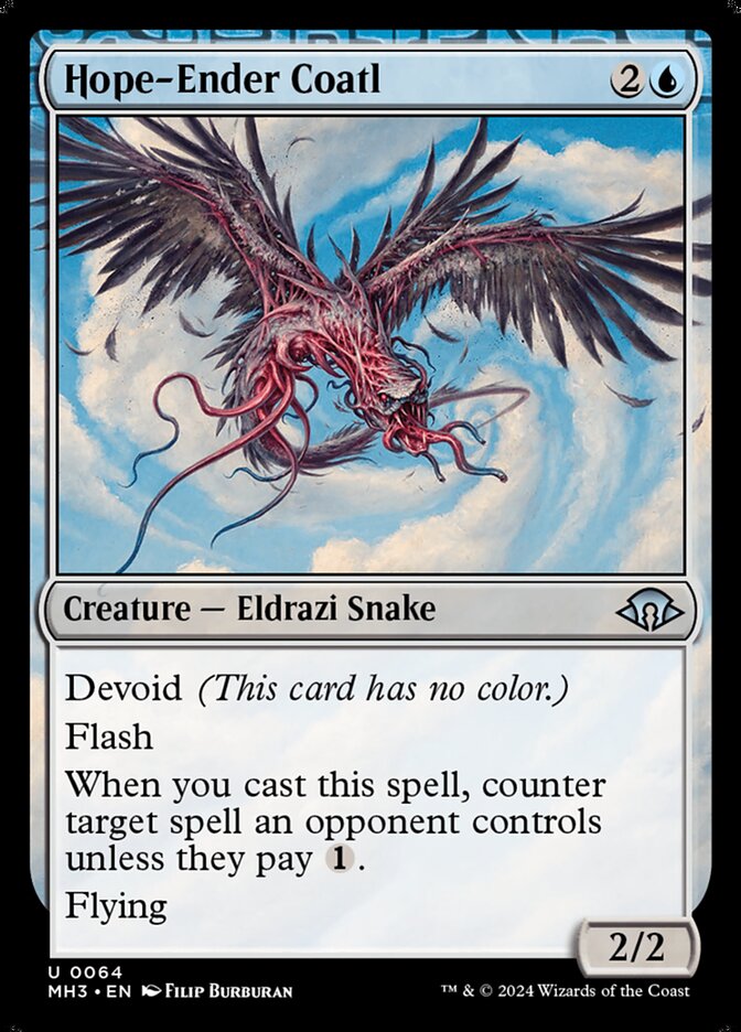 Hope-Ender Coatl - [Foil] Modern Horizons 3 (MH3)