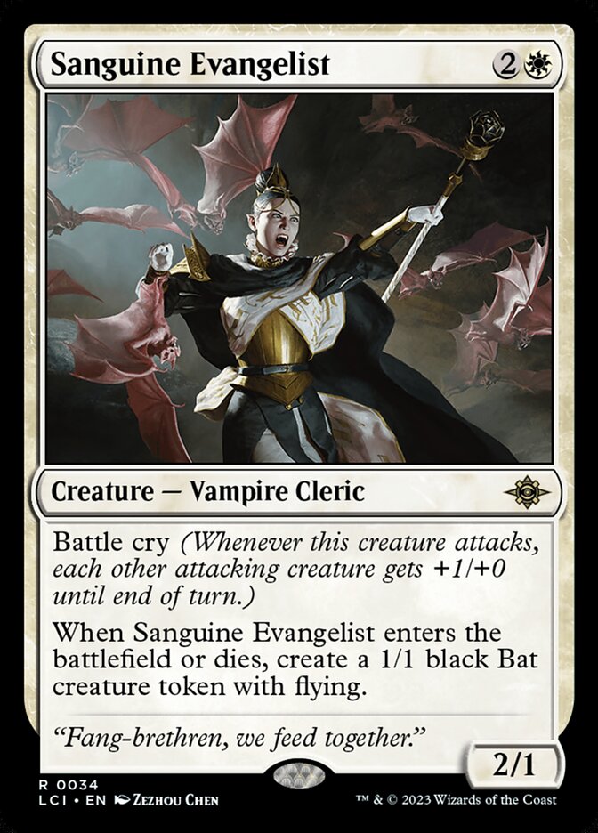 Sanguine Evangelist (34) - The Lost Caverns of Ixalan (LCI)