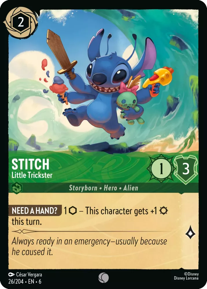 Stitch - Little Trickster - Azurite Sea (6)