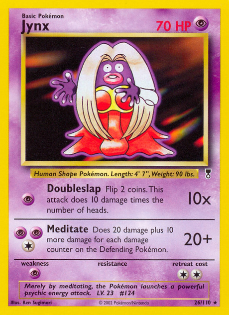 Jynx (26/110) - [Reverse Holo] Legendary Collection (LC)