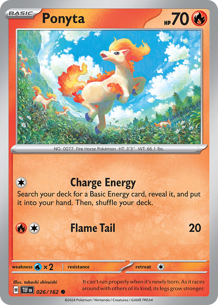 Ponyta (26/162) - Temporal Forces (TEF)