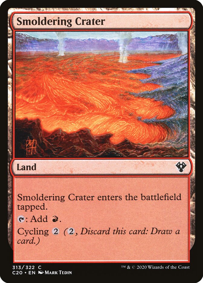 Smoldering Crater (313) - Commander 2020 (C20)