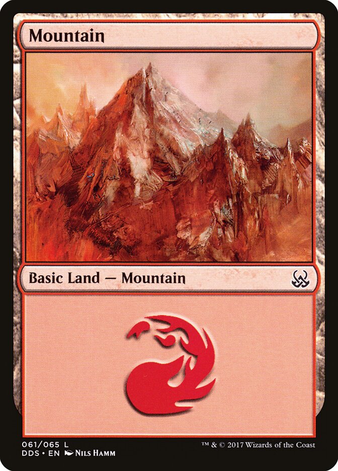 Mountain (61) - Duel Decks: Mind vs. Might (DDS)