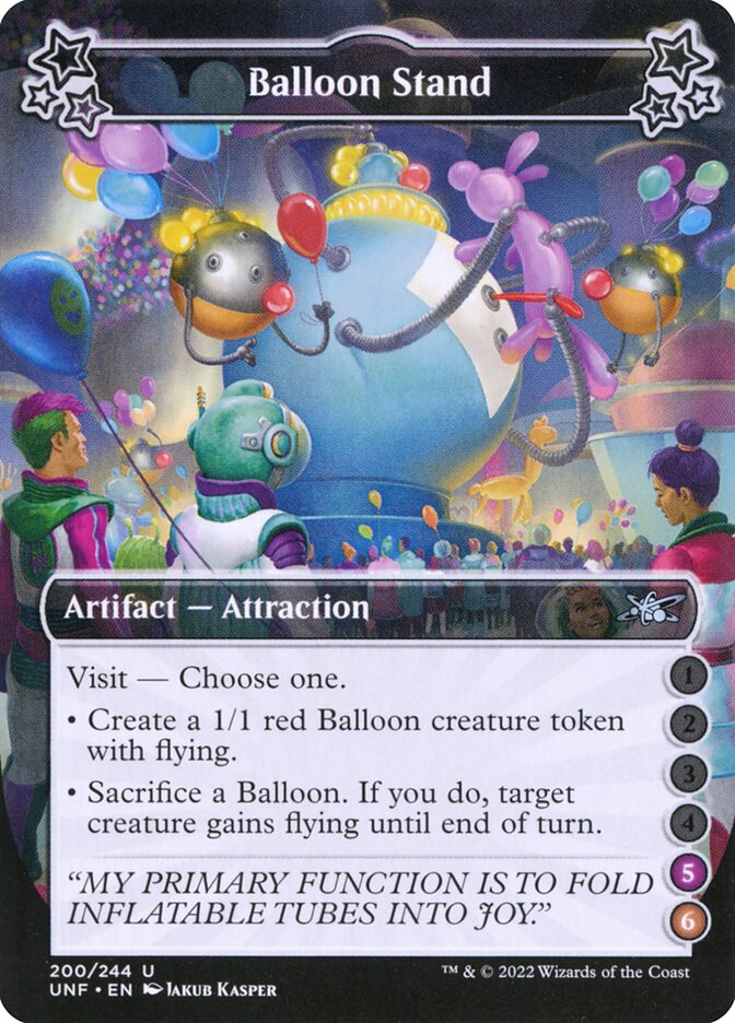 Balloon Stand (200d) - Unfinity (UNF)