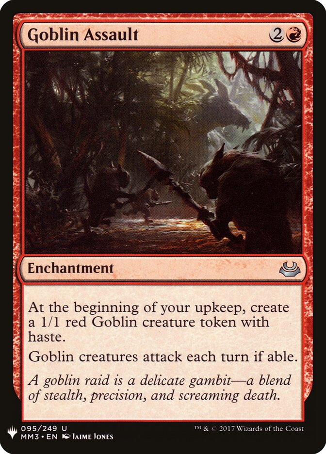Goblin Assault (MM3-95) - The List (PLST)
