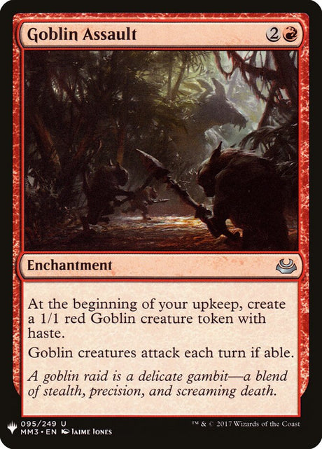 Goblin Assault (MM3-95) - The List (PLST)