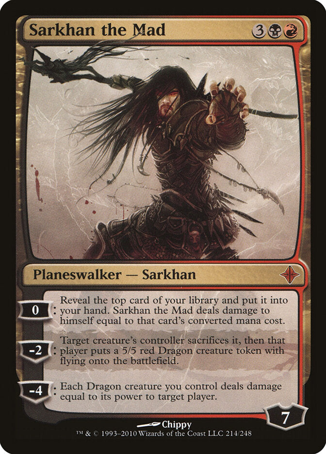 Sarkhan the Mad (214) - Rise of the Eldrazi (ROE)