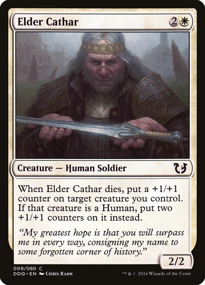 Elder Cathar (9) - Duel Decks: Blessed vs. Cursed (DDQ)