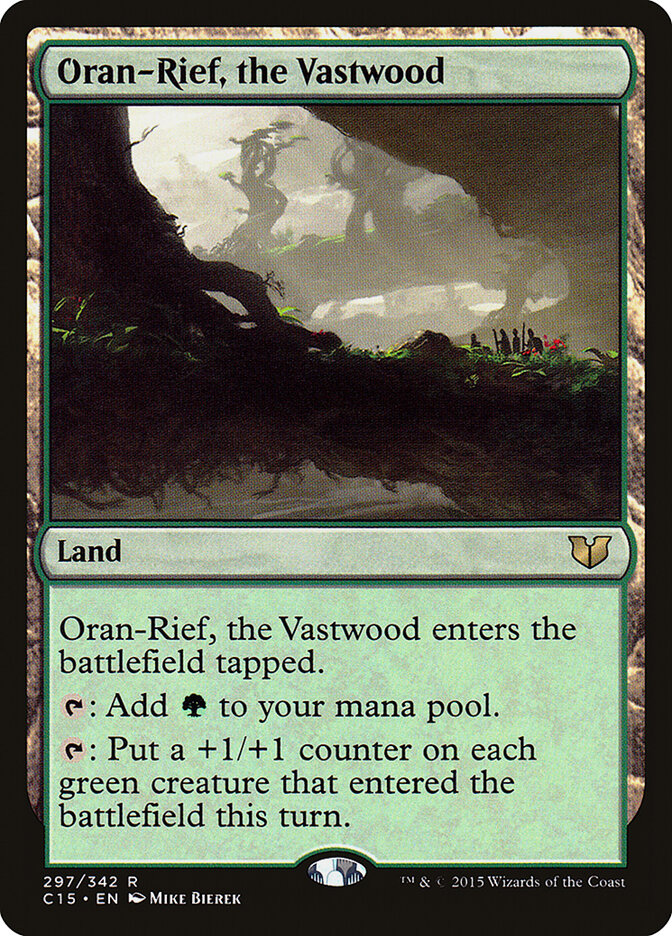 Oran-Rief, the Vastwood (297) - Commander 2015 (C15)