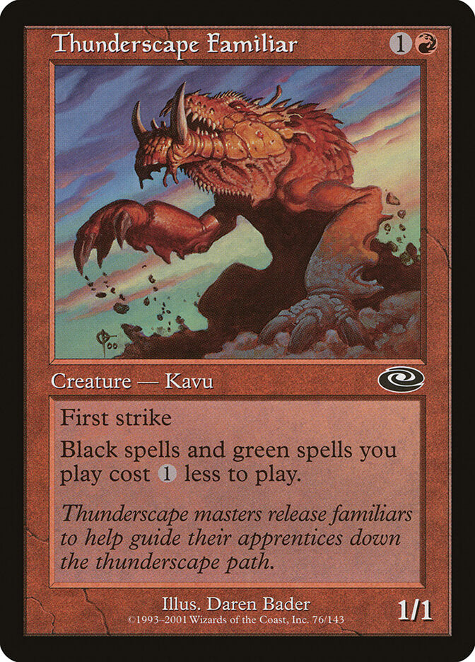Thunderscape Familiar (76) - Planeshift (PLS)