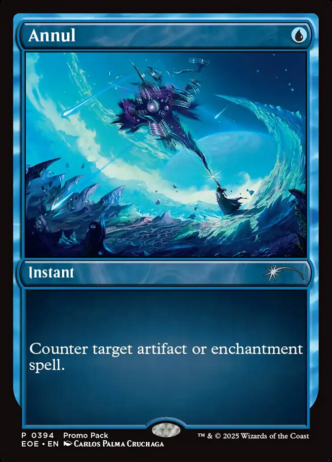 Annul (394) - [Foil, Promo] Edge of Eternities (EOE)