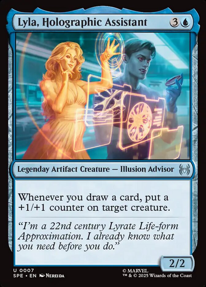 Lyla, Holographic Assistant (7) - Marvel's Spider-Man Eternal (SPE)
