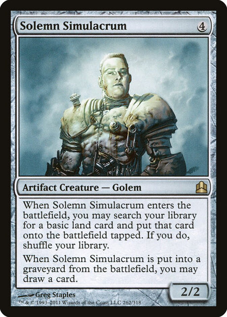 Solemn Simulacrum (262) - Commander 2011 (CMD)