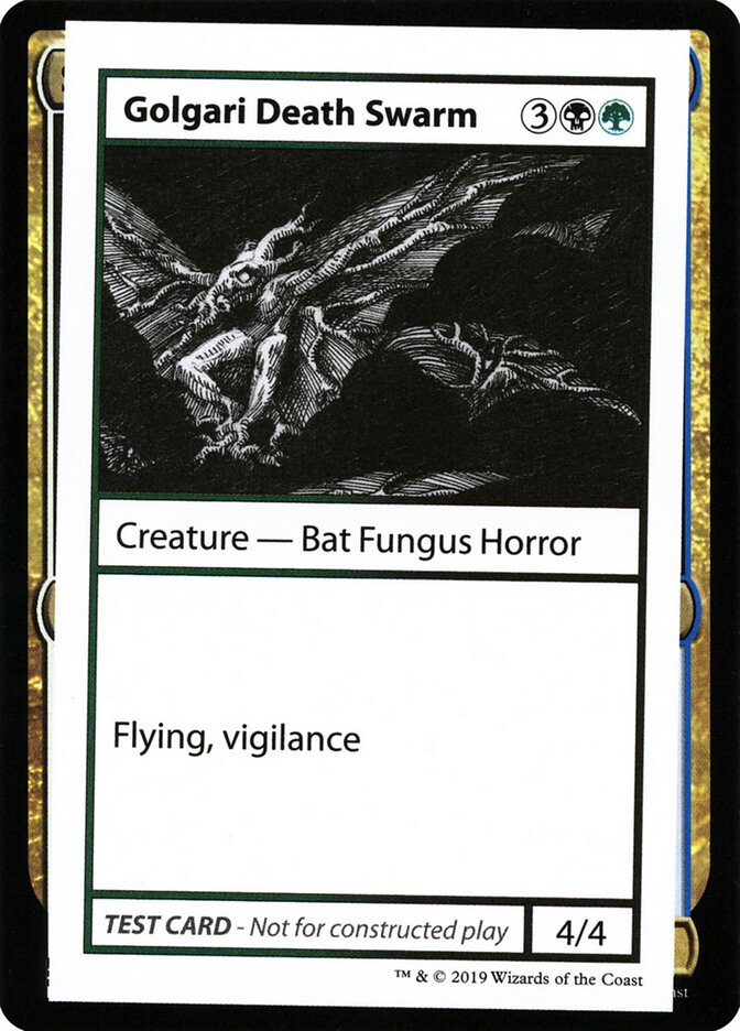 Golgari Death Swarm (91) - Mystery Booster Playtest Cards 2021 (CMB2)