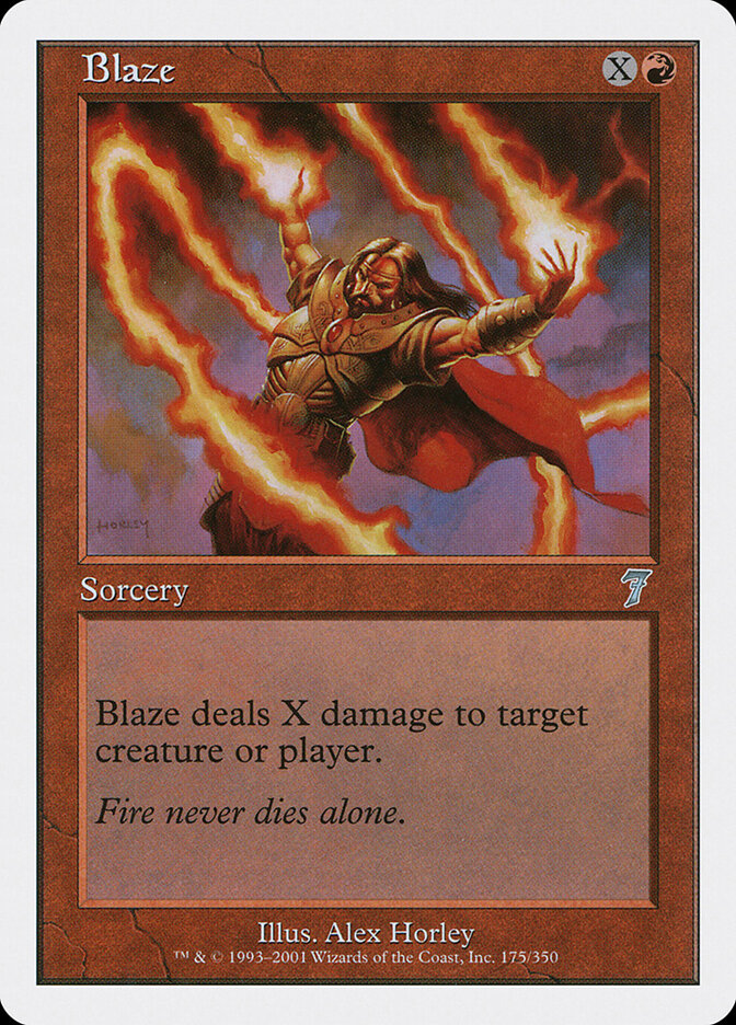 Blaze (175) - Seventh Edition (7ED)
