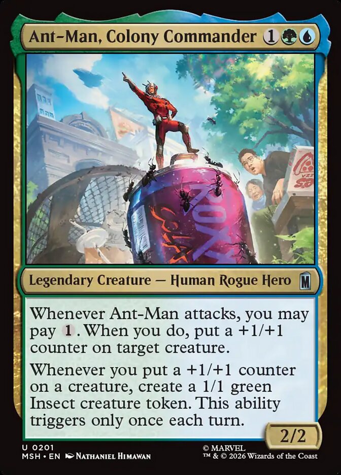 Ant-Man, Colony Commander (201) - Marvel Super Heroes (MSH)
