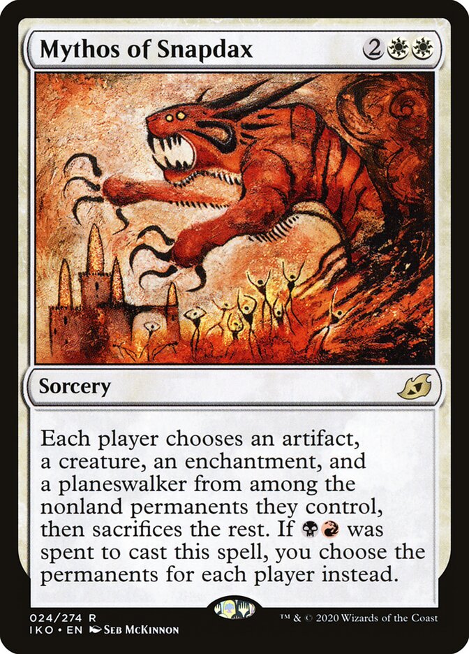 Mythos of Snapdax (24) - Ikoria: Lair of Behemoths (IKO)