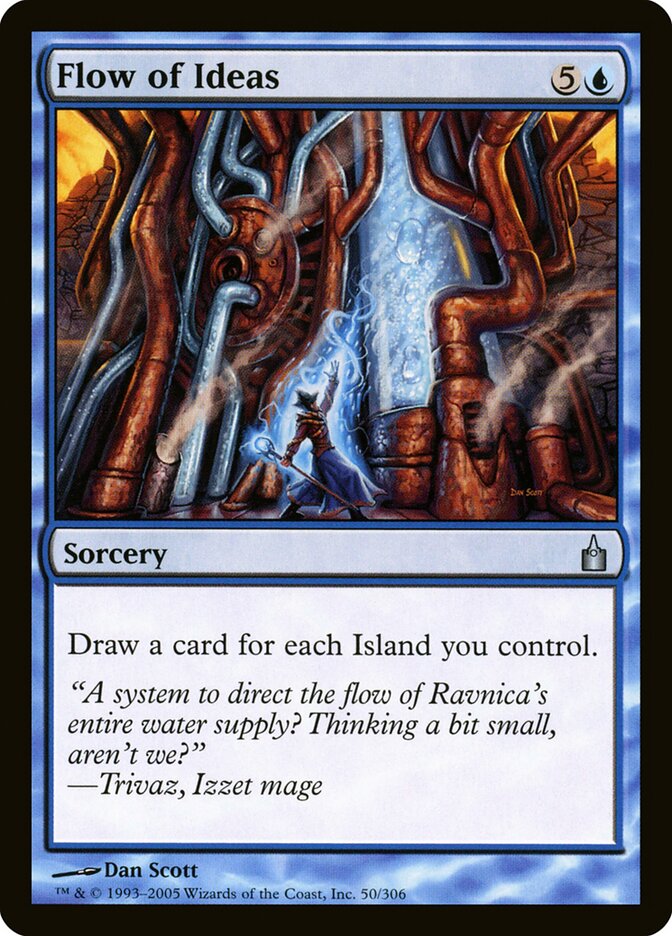 Flow of Ideas (50) - Ravnica: City of Guilds (RAV)