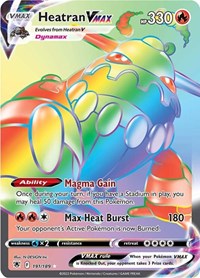 Heatran VMAX (Secret) (191) - SWSH10: Astral Radiance (SWSH10)