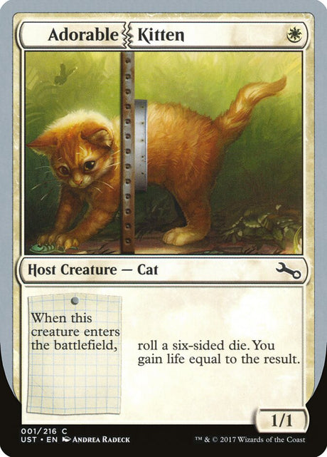 Adorable Kitten (1) - Unstable (UST)